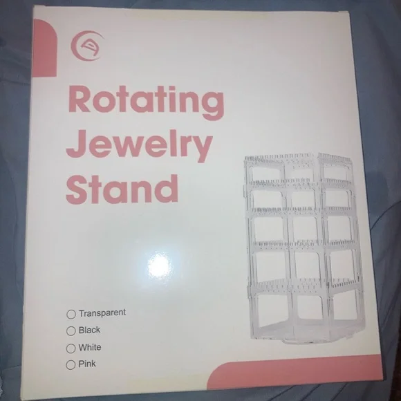 Rotating Jewelry Stand - Black - Picture 1 of 5